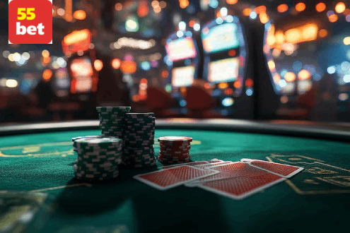 55BET Cassino Ao Vivo - Mesas Profissionais com Dealers Certificados